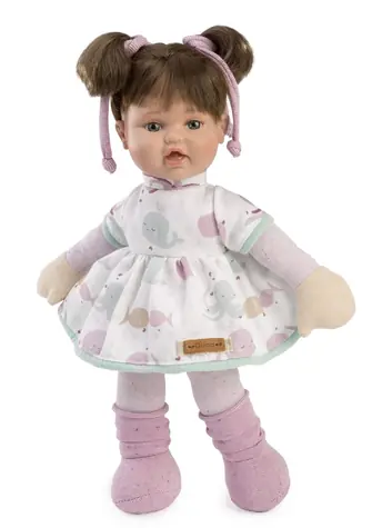 Guca 967 Moje první panenka s měkkým látkovým tělem - 36 cm / od 3 let