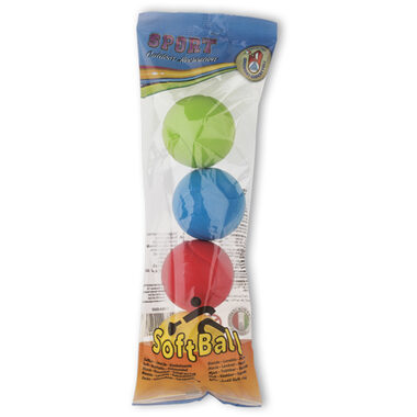 Androni Sada 4 soft míčků / průměr 7 cm / od 3 let