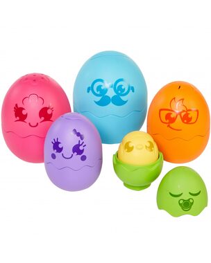 TOOMIES - Skládací vajíčková rodinka / od 6 měsíců