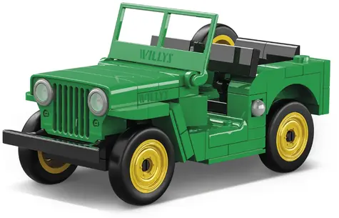 COBI 24517 Jeep Willys CJ-2A / 111 kostek / 1:35 / od 6 let