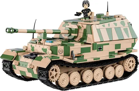 COBI 2583 II WW Sd. Kfz. 184 Ferdinand / 1268 kostek / 1 figurka / 1:28 / od 10 let