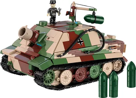 COBI 2585 II WW 38 cm Sturmmorser Sturmtiger / 1100 kostek / 1 figurka / 1:28 / od 10 let