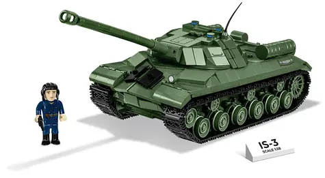 COBI 2590 II WW IS-3 / 1170 kostek / 1 figurka / 1:28 / od 9 let