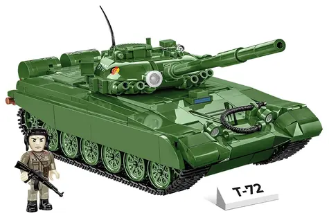 COBI 2625 Armed Forces T-72 (DDR/SOVIET) / 680 kostek / 1 figurka / 1:35 / od 8 let