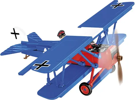 COBI 2994 Great War Fokker D VII / 255 kostek / 1 figurka / 1:32 / od 8 let