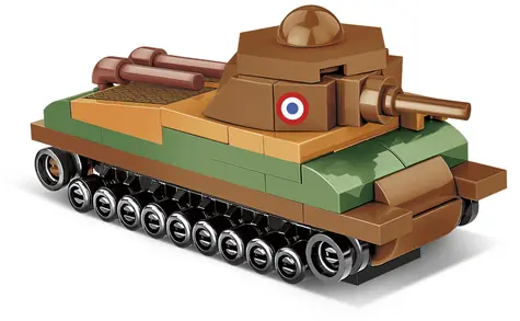 COBI 3093 II WW Somua S-35 / 99 kostek / 1:72 / od 6 let