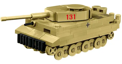 COBI 3095 II WW Tiger I 131 / 144 kostek / 1:72 / od 6 let