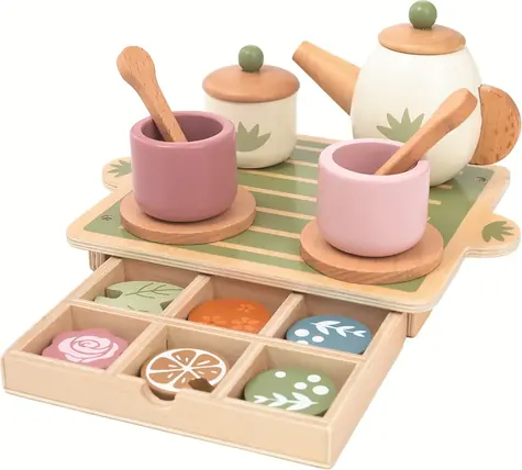 2Kids Toys Dřevěný čajový set