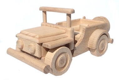 Ceeda Cavity Dřevěné auto Jeep