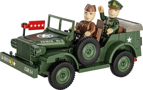COBI 3111 II WW Dodge WC 56 D-DAY / 202 kostek / 2 figurky / 1:35 / od 7 let