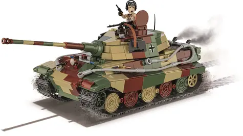 COBI 3113 II WW Panzer VI Ausf. B Königstiger / 802 kostek / 1 figurka / 1:35 / od 9 let