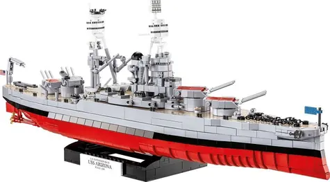 COBI 4843 II WW USS Arizona BB-39 / 2050 kostek / 1:300 / od 10 let