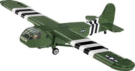 COBI 5755 II WW Waco CG-4 D-DAY / 784 kostek / 1 figurka / 1:48 / od 8 let