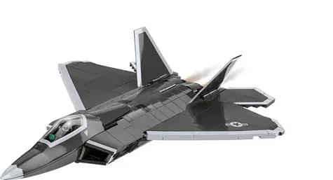 COBI 5855 Armed Forces Lockheed F-22 Raptor / 695 kostek / 1 figurka / 1:48 / od 9 let