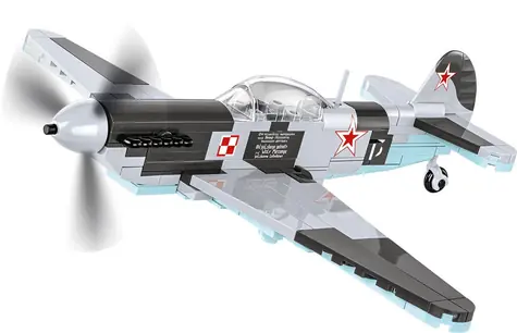 COBI 5863 II WW Jakovlev YAK-1b / 142 kostek / 1:48 / od 7 let