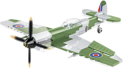 COBI 5865 II WW Spitfire Mk. XVI Bubbletop / 152 kostek / 1:48 / od 6 let