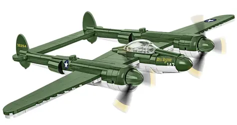 COBI 5882 II WW Lockheed P-38 Lightning / 332 kostek / 1:48 / od 7 let