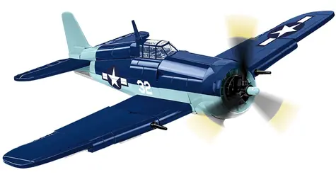 COBI 5883 II WW Grumman F6F Hellcat / 235 kostek / 1:48 / od 6 let