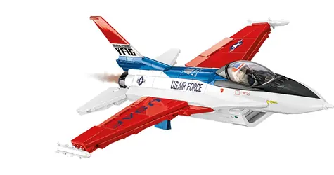 COBI 5892 Armed Forces F-16® (YF-16) First Flight 1974 / 375 kostek / 1 figurka / 1:48 / od 8 let