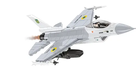 COBI 5893 Armed Forces F-16 AM Fighting Falcon / 500 kostek / 1 figurka / 1:48 / od 8 let