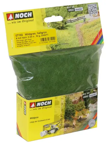Noch Statická tráva divoká světle zelená / 6 mm / G (měřítko 1:22.5) / od 14 let