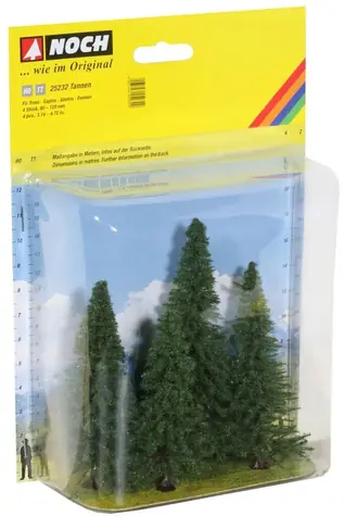 Noch Jedle sada / 4 ks / H0 (měřítko 1:87) / od 14 let