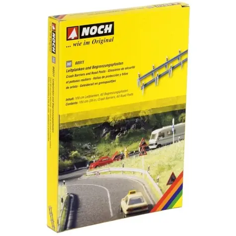 Noch Svodidla s patníky / 100 cm / H0 (měřítko 1:87) / od 14 let
