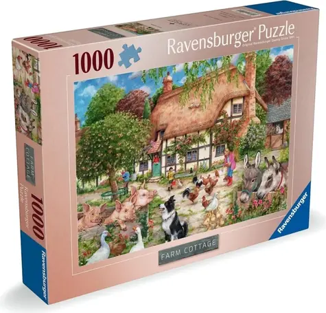 Ravensburger Domeček na statku / 1000 dílků / od 12 let