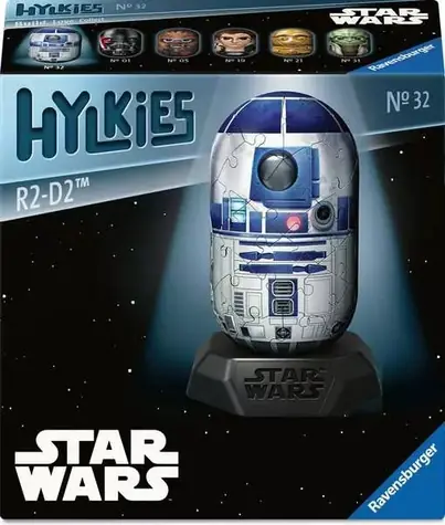 Ravensburger 3D Puzzle Hylkies: Star Wars: R2-D2 / 54 dílků / od 6 let
