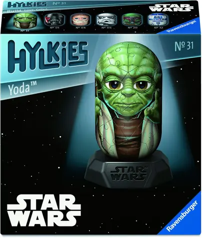 Ravensburger 3D Puzzle Hylkies: Star Wars: Yoda / 54 dílků / od 6 let
