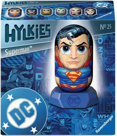 Ravensburger 3D Puzzle Hylkies: DC: Superman / 54 dílků / od 6 let