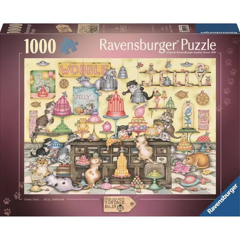 Ravensburger Kočičí krámek / 1000 dílků / od 14 let