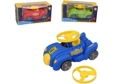 MaDe Auto s vystřelující vrtulkou / 10 cm / od 3 let