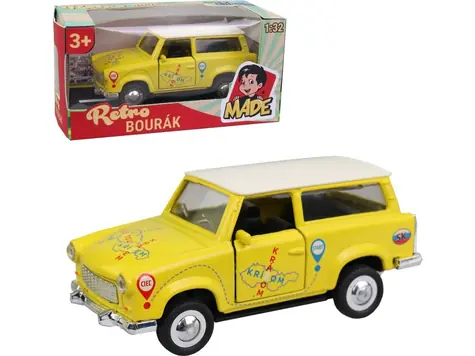 MaDe Auto Trabant combi, kovový / 12 cm / od 3 let