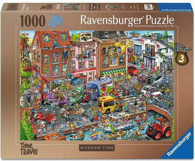 Ravensburger Ray's Comic - Moderní doba / 1000 dílků / od 14 let