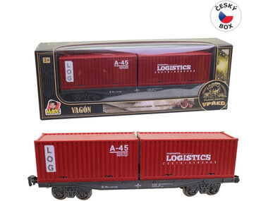 MaDe 20531 Vagón kontejnerový / 25 cm / od 3 let