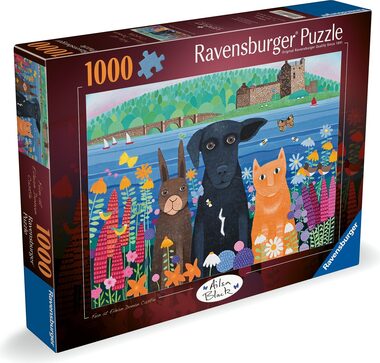 Ravensburger Zvířecí kamarádi / 1000 dílků / od 12 let