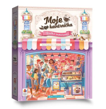 Asmodee Moje kavárnička: Sladké potěšení / Počet hráčů: 2-4 / od 8 let