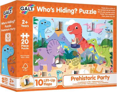 Asmodee Puzzle schovávačka: Dinosauři / od 2 let