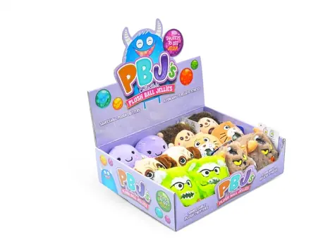 RAPPA PBJ plyš mix 1 / 8 cm / 12 ks / od 3 let