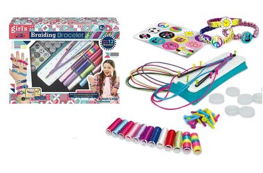 MaDe 16102 Kreatívní sada, tvoření doplňků / 38 x 28 x 6 cm / od 6 let