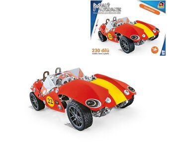 MaDe 16321 Malý mechanik závodní vůz / 230 dílků / od 8 let