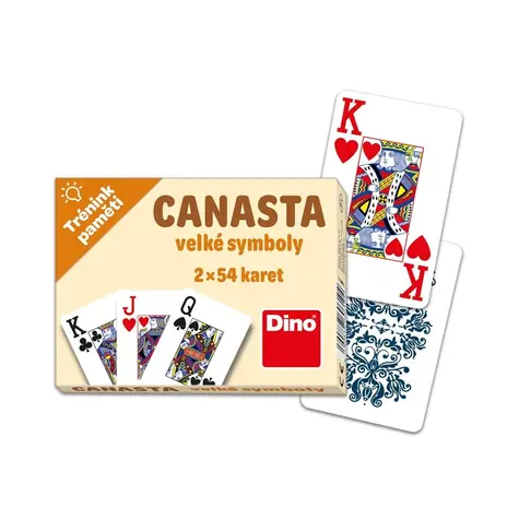 Dino Hrací karty Kanasta / od 7 let / počet hráčů: 2-6
