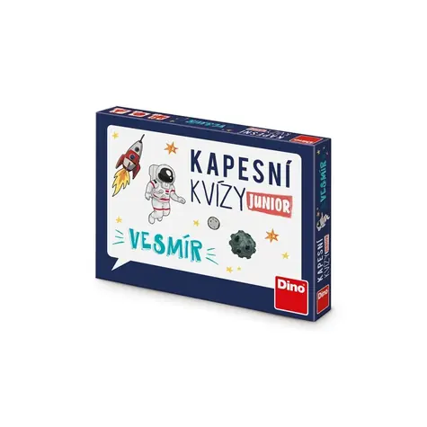 Dino Kapesní kvízy JUNIOR Vesmír / od 8 let