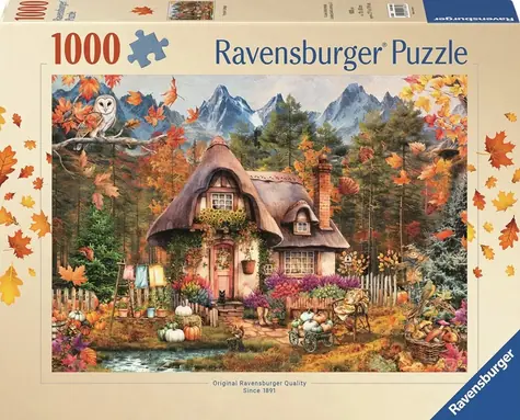Ravensburger Dýňová chaloupka / 1000 dílků / od 14 let