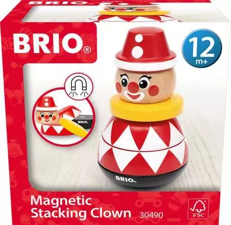 BRIO Magnetický skládací klaun / od 12 měsíců