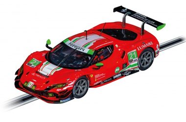 Carrera D124 Ferrari 296 GT3 No.21 / měřítko 1:24 / červená