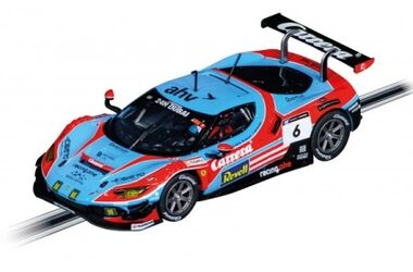 Carrera D132 Ferrari 296 GT3 Carrera / měřítko 1:32 / modro-červená