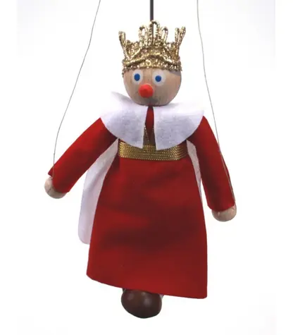 Gerlich Dřevěná loutka Král Ferdinand