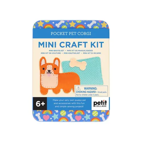 Petit Collage Mini sada na šití Corgi